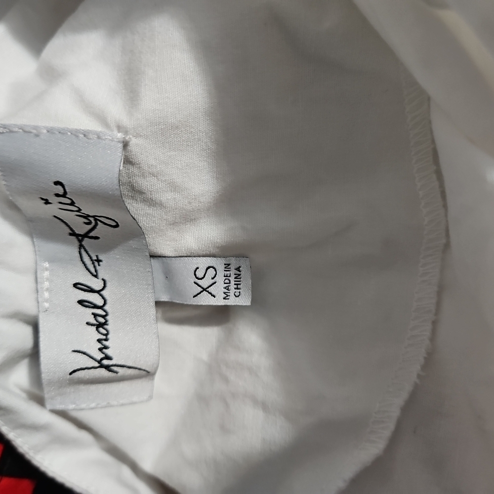Kendall & Kylie White Shorts Set 1 Piece